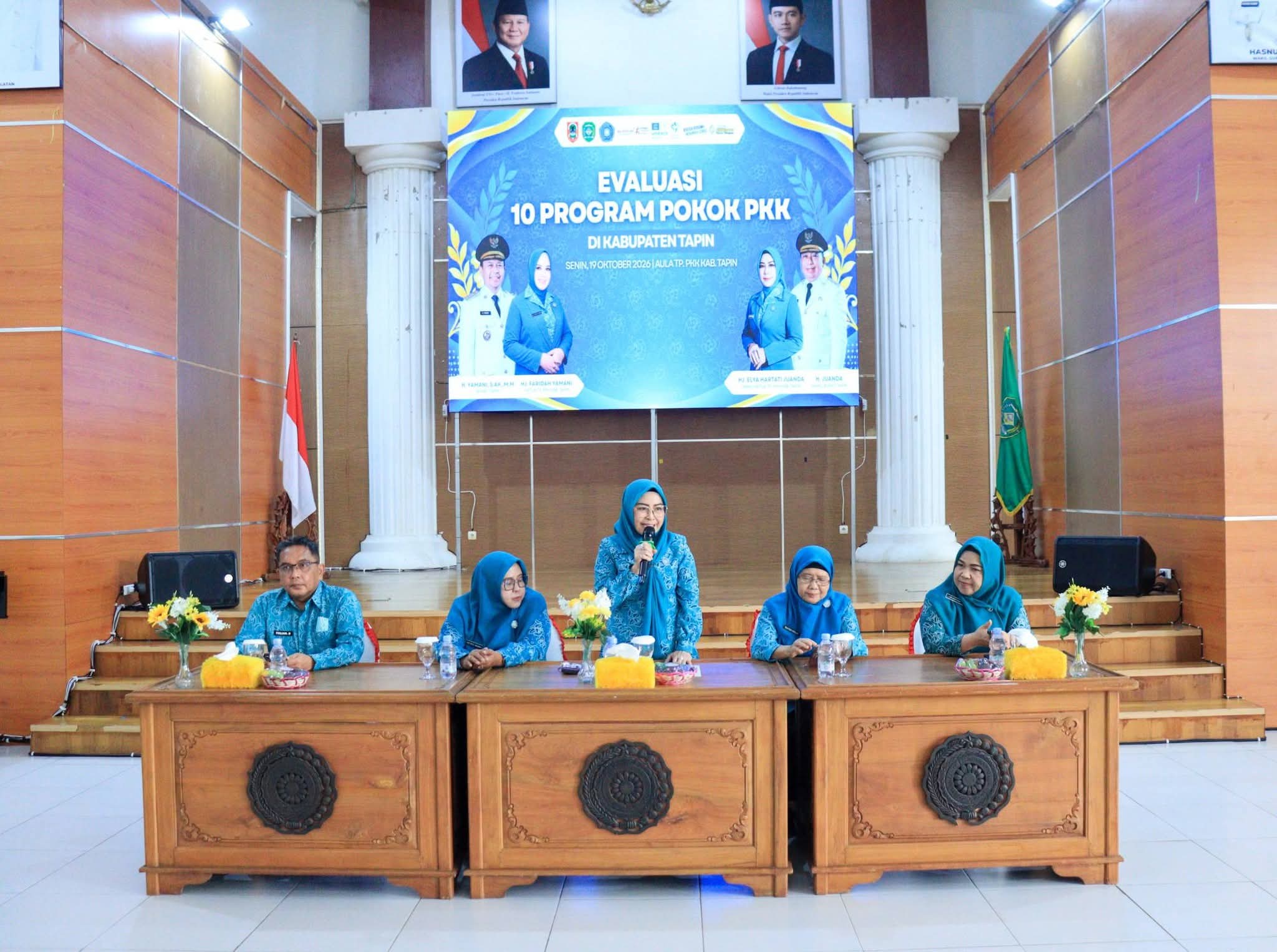 Evaluasi 10 Program Pokok PKK Kabupaten Tapin