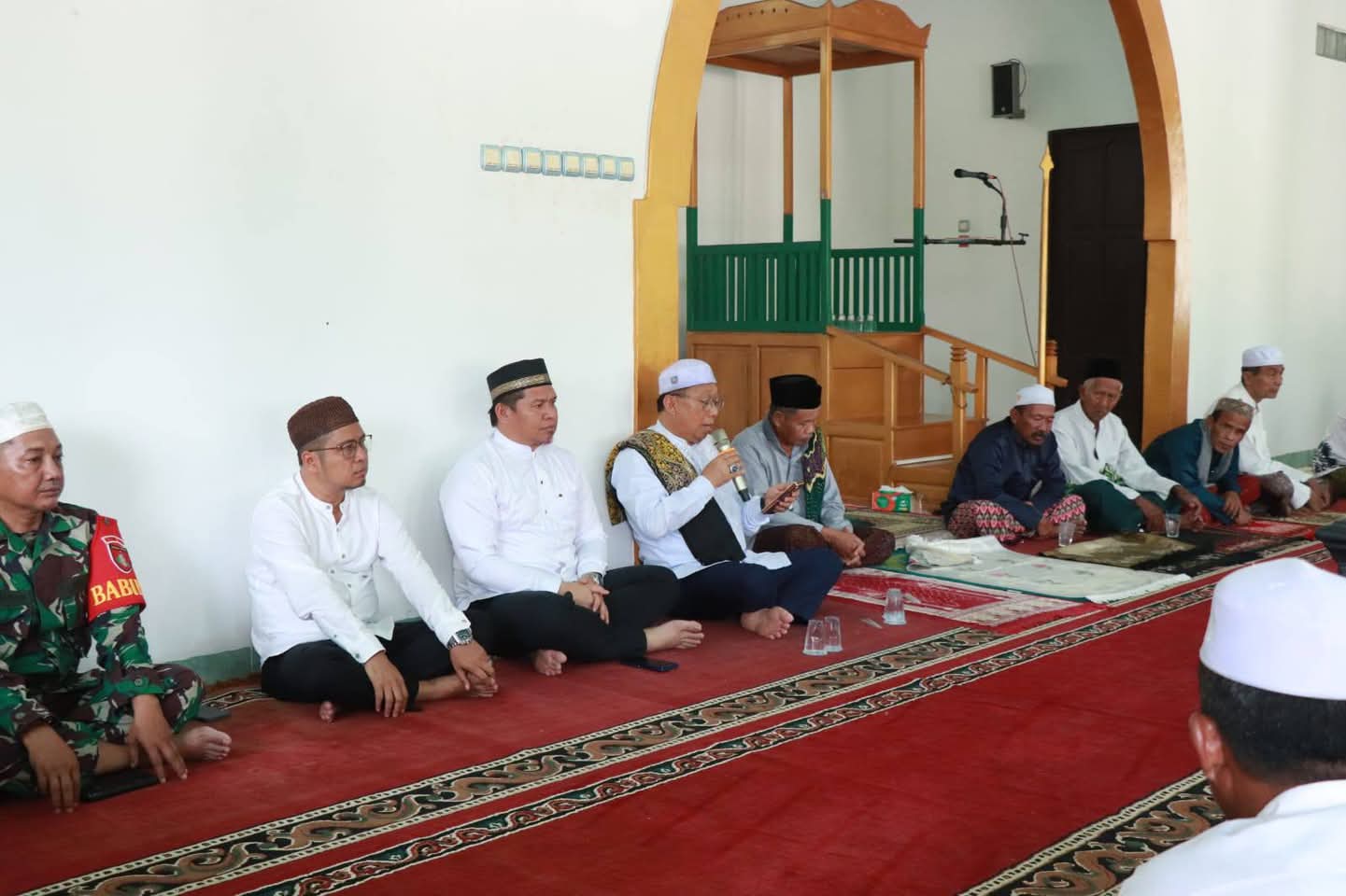 Safari Jumat Wabup Tapin Di Desa Karangan Putih