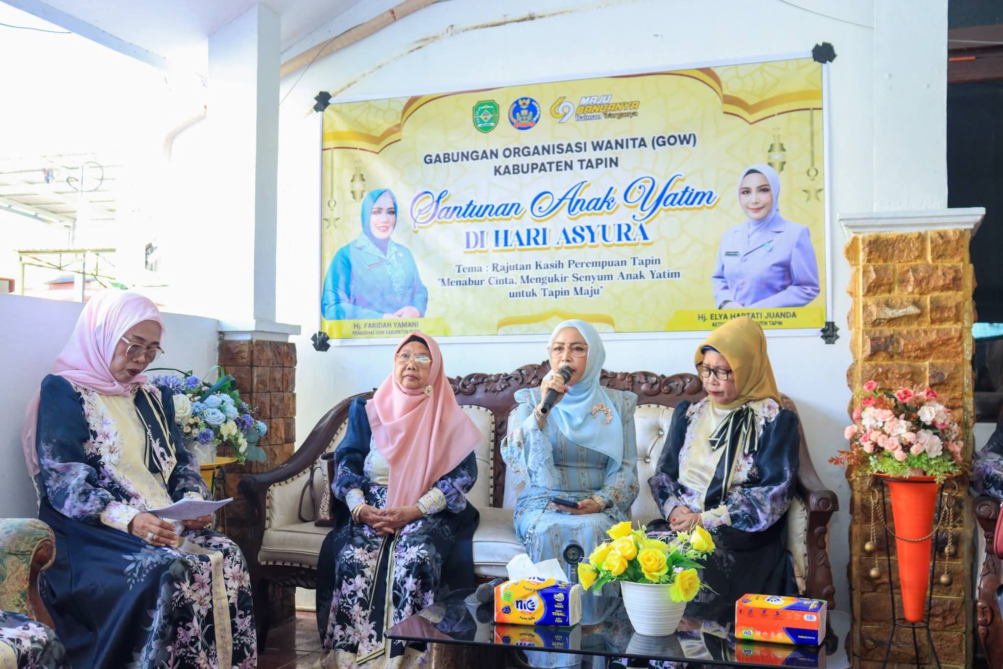 GOW Salurkan Santunan Anak Yatim di Hari Asyura