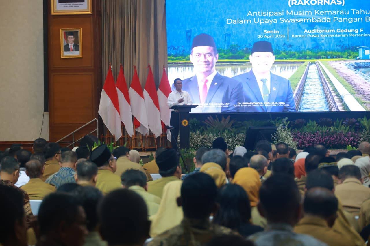 Wabup Tapin Hadiri Rakornas Antisipasi Kemarau