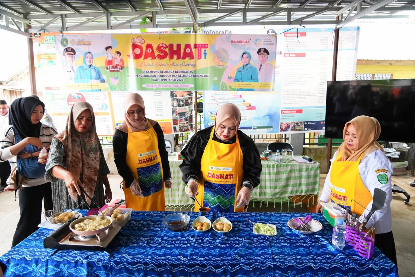 Hj Faridah Yamani Demo Masak Program Dashat
