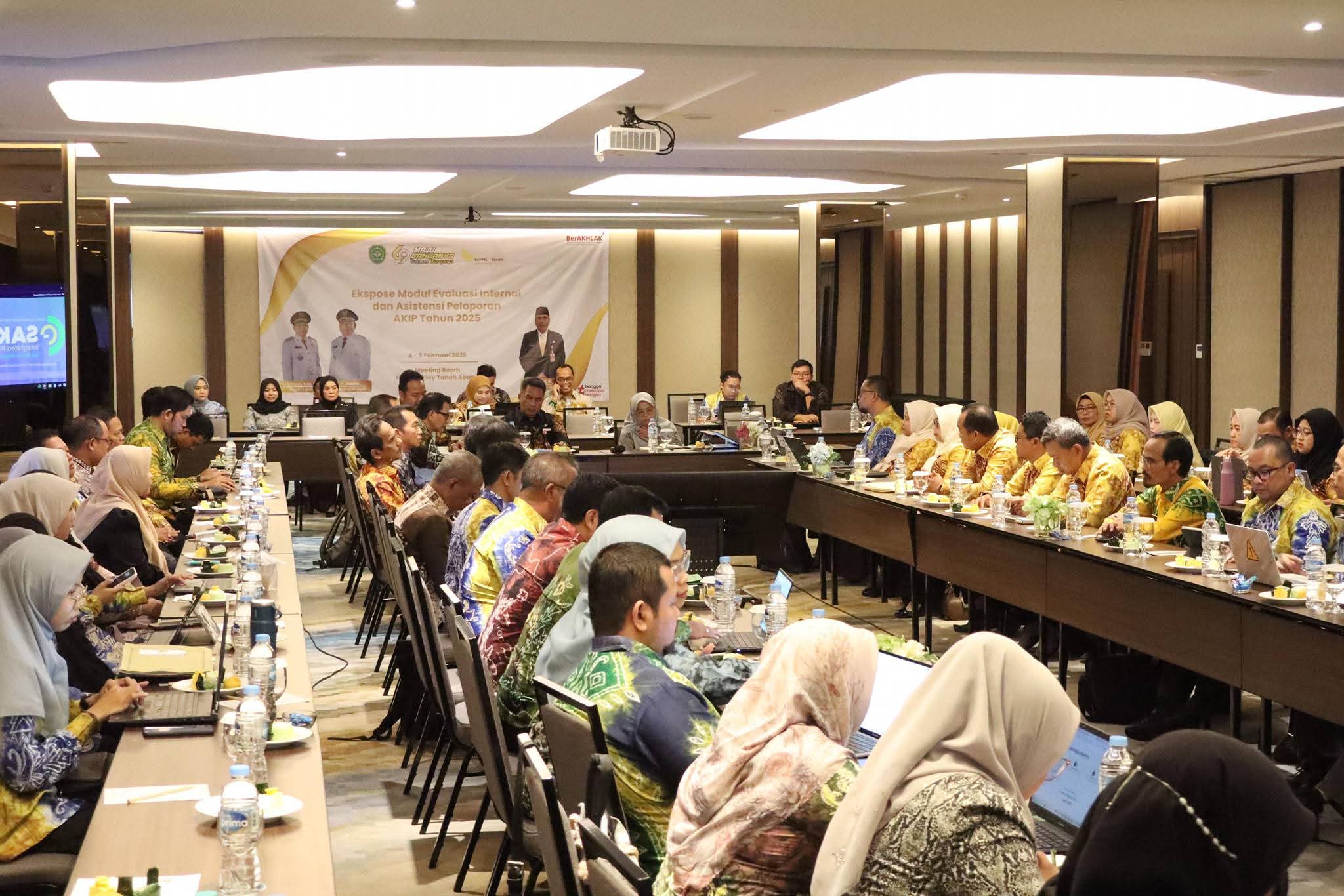 Ekspose Modul Evaluasi Internal Dan Asisten Pelaporan AKIP Tahun 2025