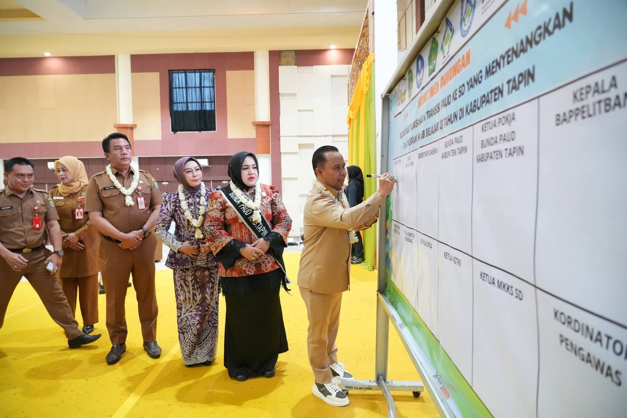 Advokasi Pelaksanaan Transisi PAUD ke SD yang menyenangkan dan dukungan program wajib belajar 13 tahun