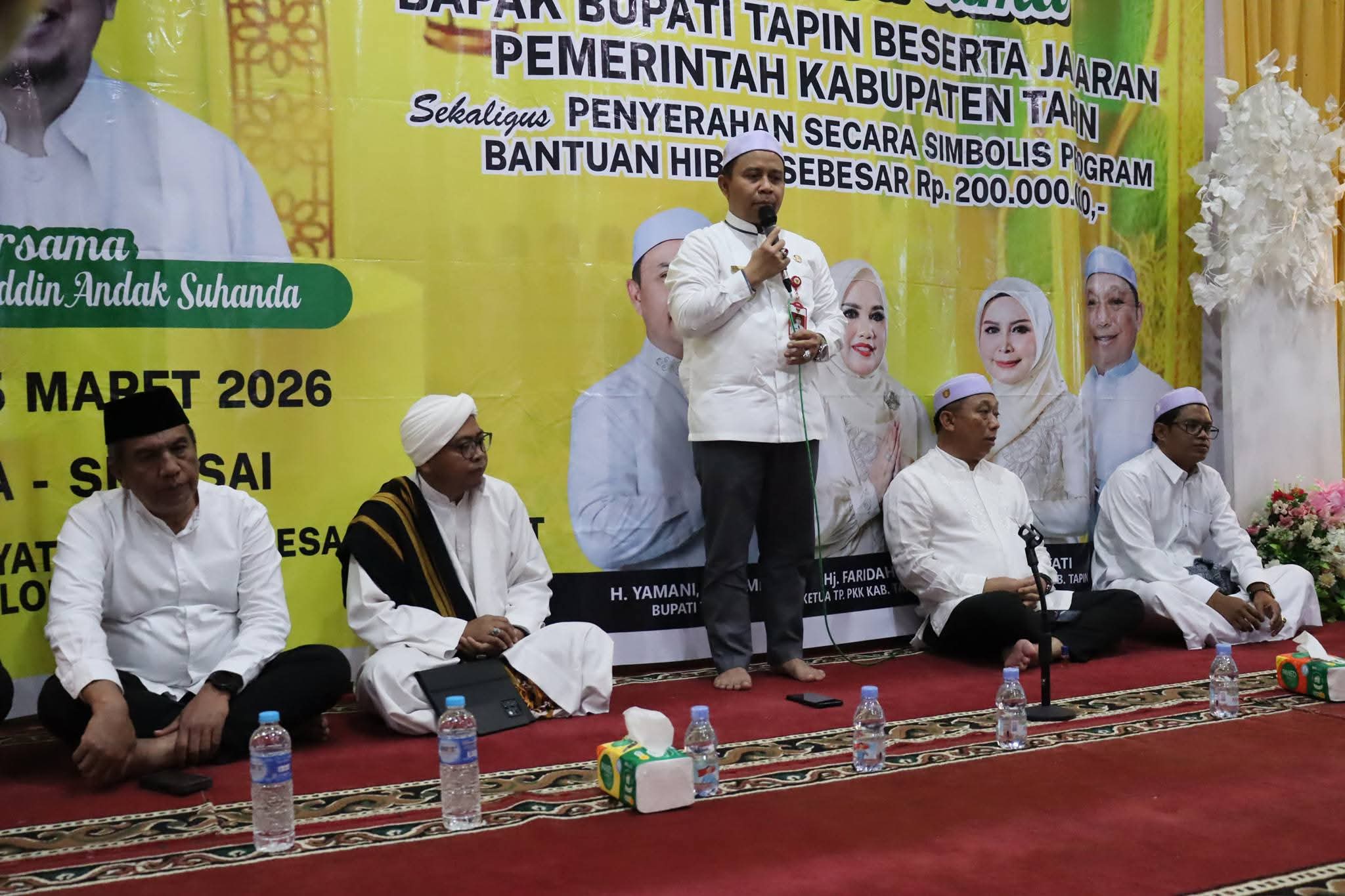 Safari Ramadhan Di Masjid Hidayatul Ihsan desa Bataratat, Kecamatan Lokpaikat