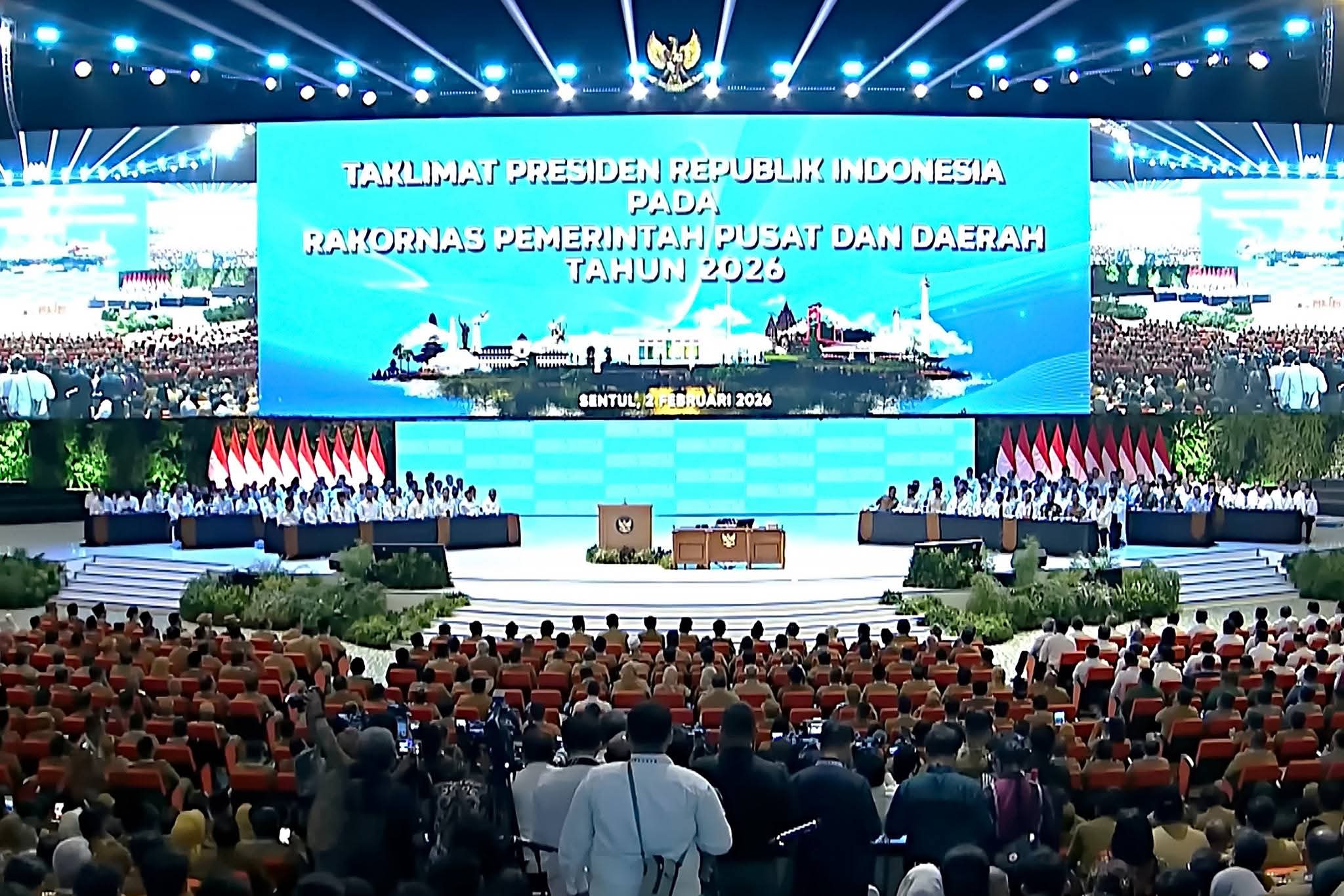 Bupati dan Wakil Tapin Hadiri Rakornas Pemerintah Pusat dan Daerah