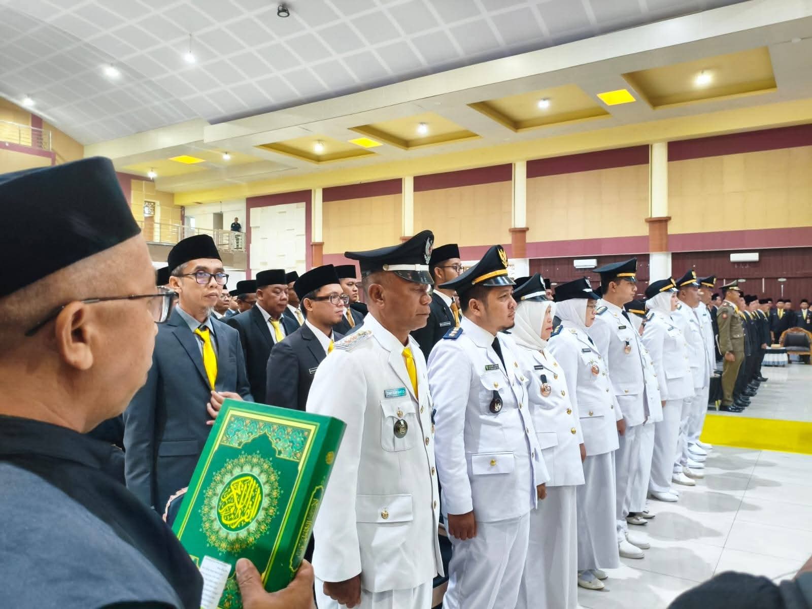 Bupati Lantik Jajaran Pejabat Dilingkungan Pemkab Tapin