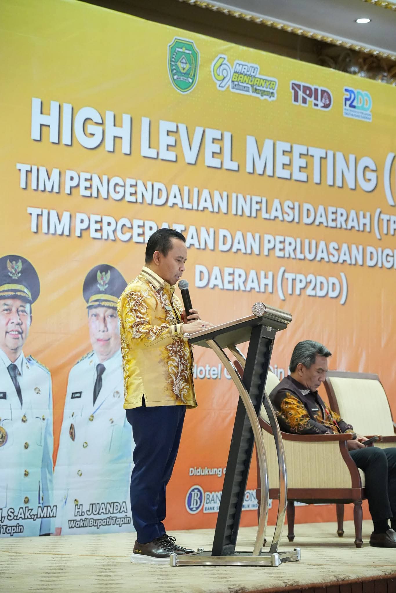 Bupati Tapin Buka Rakor High Level Meeting Pengendalian Inflasi Daerah